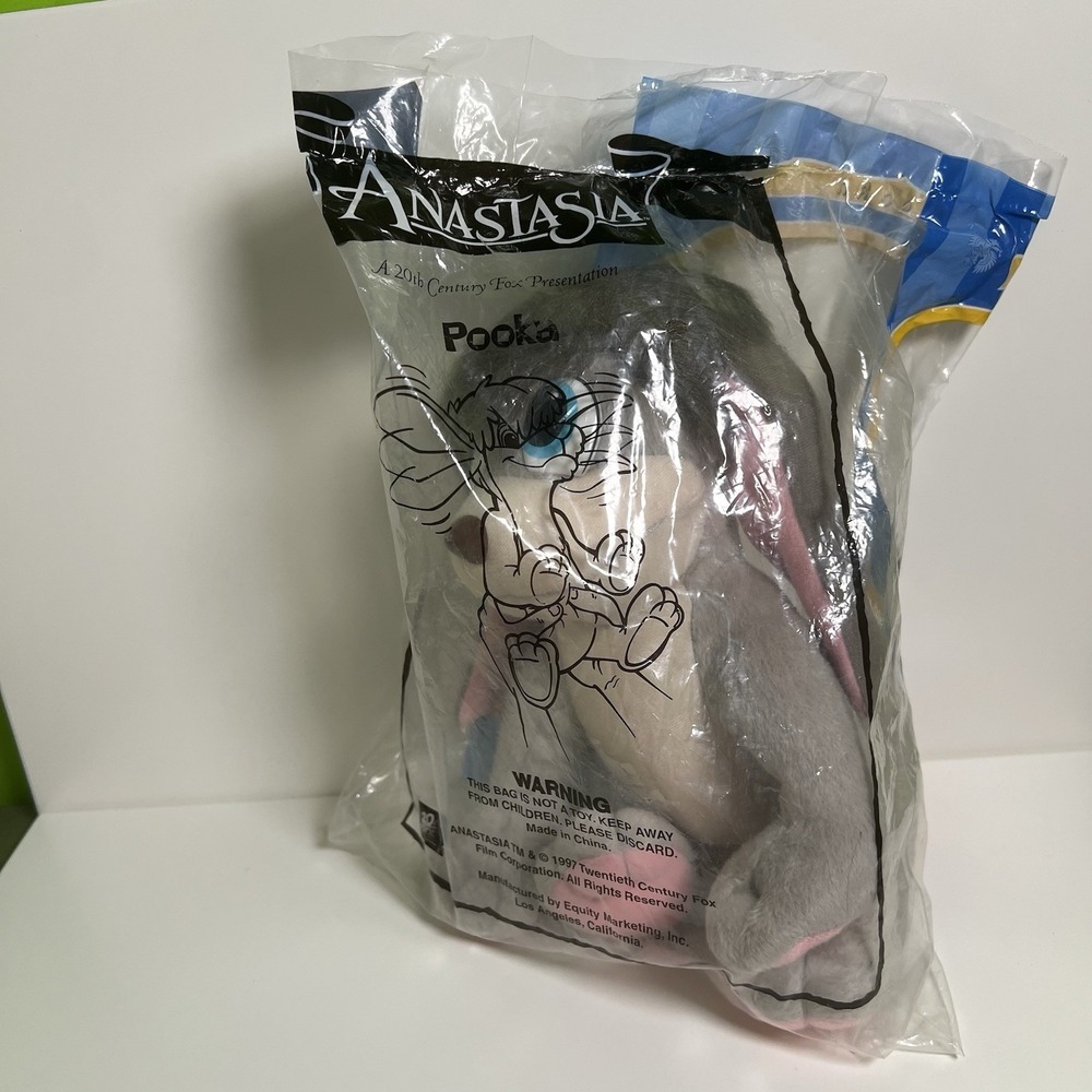 Vintage 1997 Anastasia 20th Century Fox Pooka‎ 8"/anastasia/Train